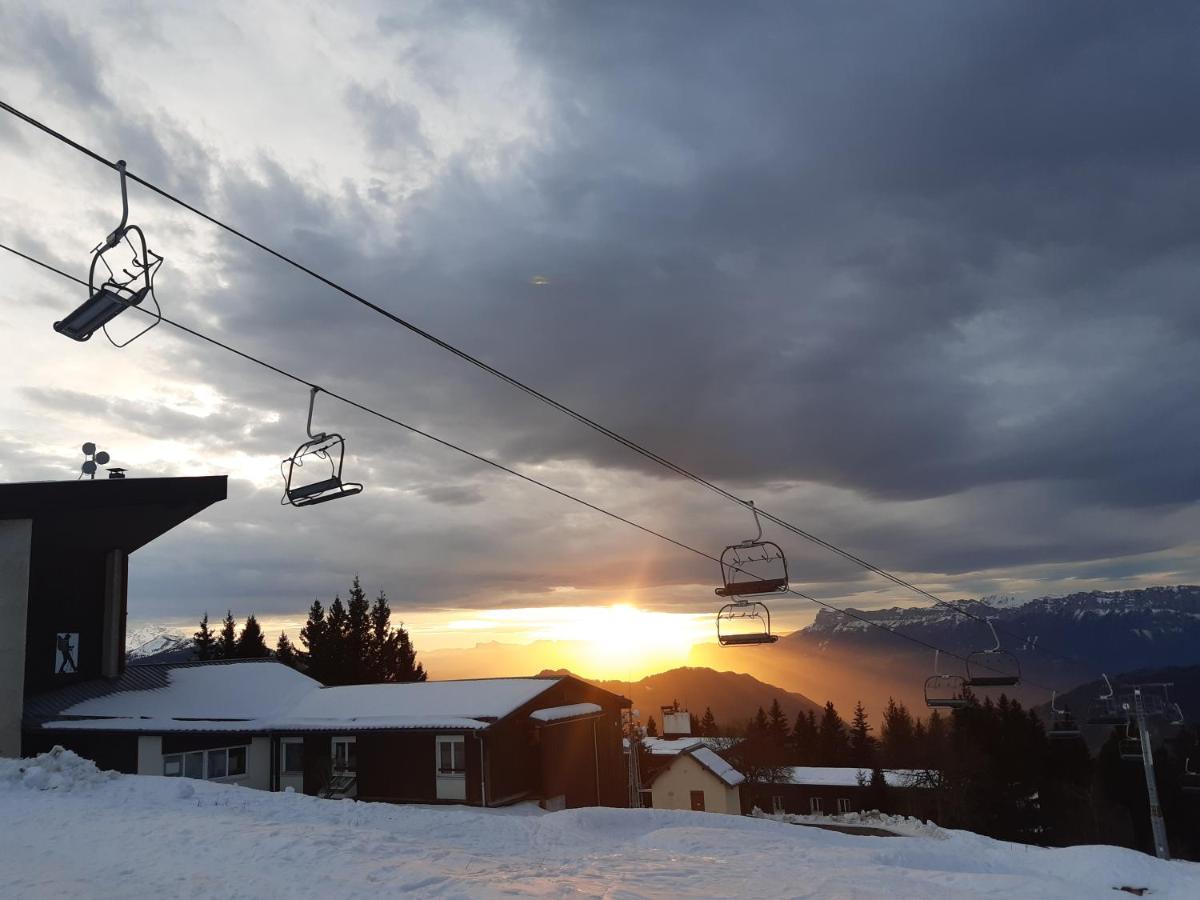 Ski-To-Door Apartment Au Collet D'Allevard Zewnętrze zdjęcie